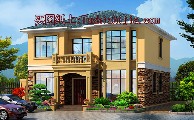 9米x12米農(nóng)村自建房圖，戶型方正，建房前一定要了解