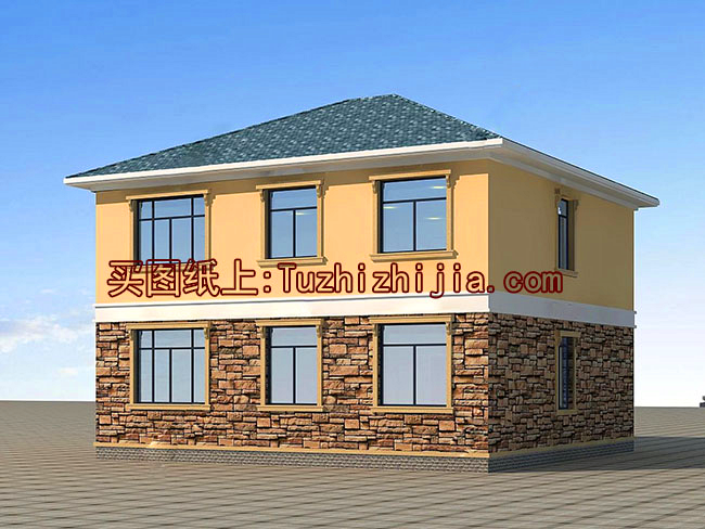 9米x12米農(nóng)村自建房圖，戶型方正，建房前一定要了解