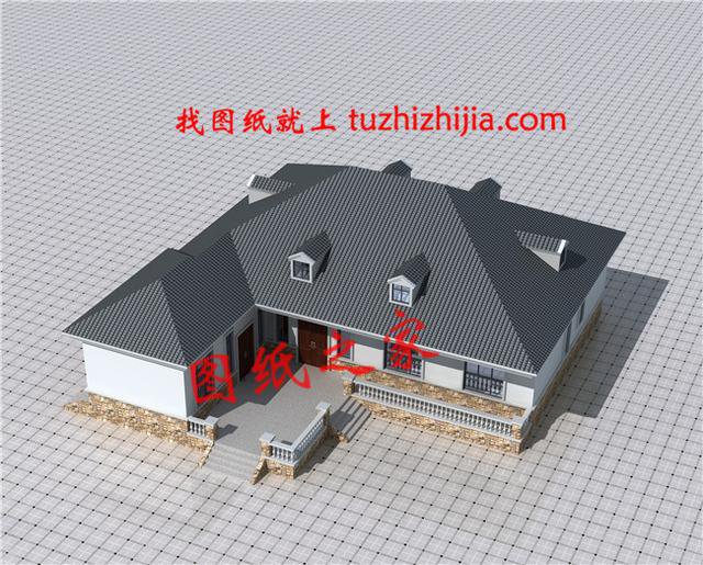 最漂亮的一層平房圖，不僅造價低，施工還簡單