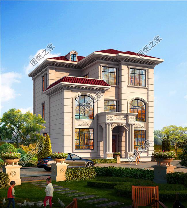 農(nóng)村10x12米三層自建房設(shè)計(jì)圖給你備好了，是土豪的點(diǎn)進(jìn)來