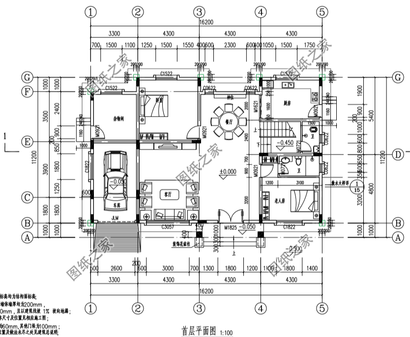4套高顏值別墅效果圖帶戶型圖，美觀實(shí)用，百看不厭