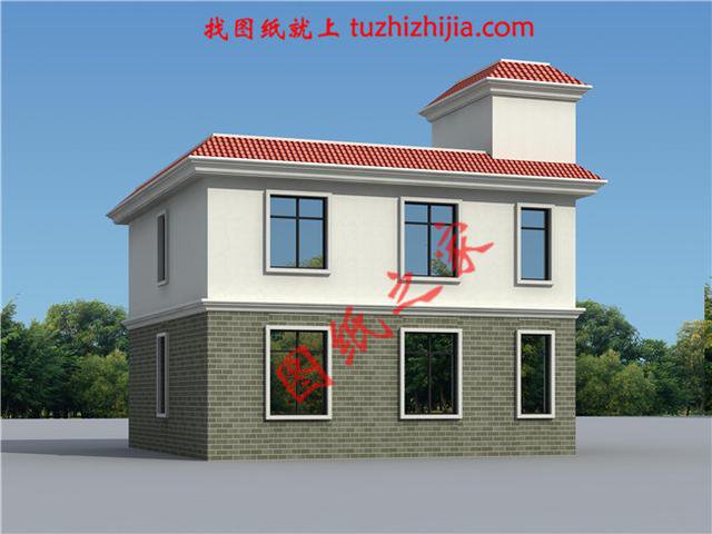 農(nóng)村小型二層二間設(shè)計(jì)圖，經(jīng)濟(jì)實(shí)用，農(nóng)村建房佳選