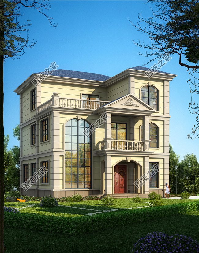 4套三層帶陽臺別墅設計圖，準備建房的朋友可千萬別錯過