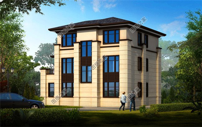 4套三層帶陽臺別墅設計圖，準備建房的朋友可千萬別錯過