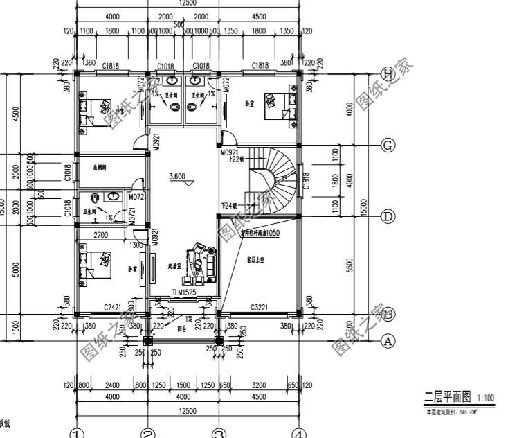 在農(nóng)村建普通三層三間樓房怎么建呢？快快收藏圖紙起來