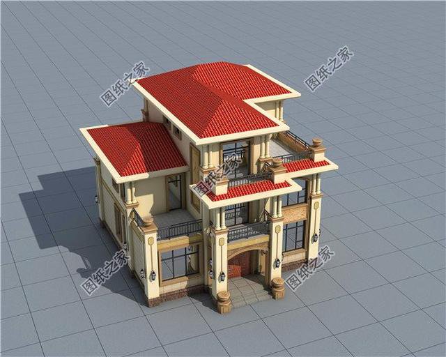 推薦三款鄉(xiāng)下二層半房屋圖片，絕對的一眼驚艷到你，收藏圖紙不迷路