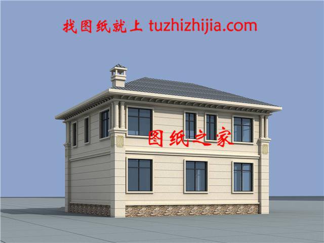 10x12米自建套房圖紙，包括一層到三層，你想要的都有