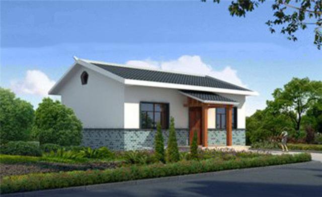 農村120平一層自建房，簡單洋氣，親戚朋友看了都說好