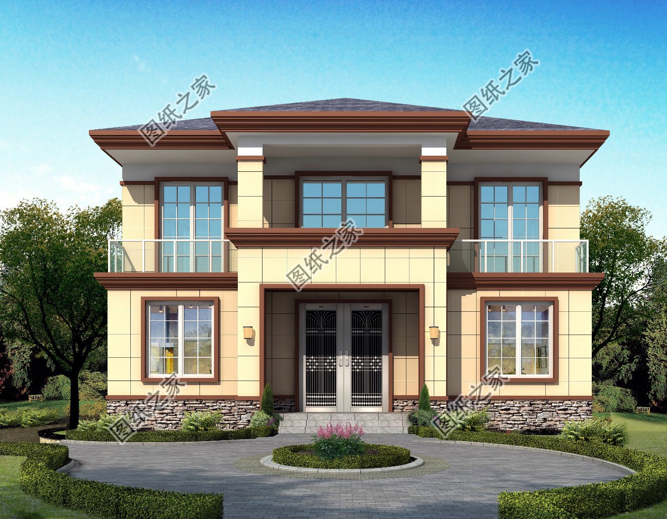 2024年建房熱門款圖紙，120平左右，總有一套是你的菜