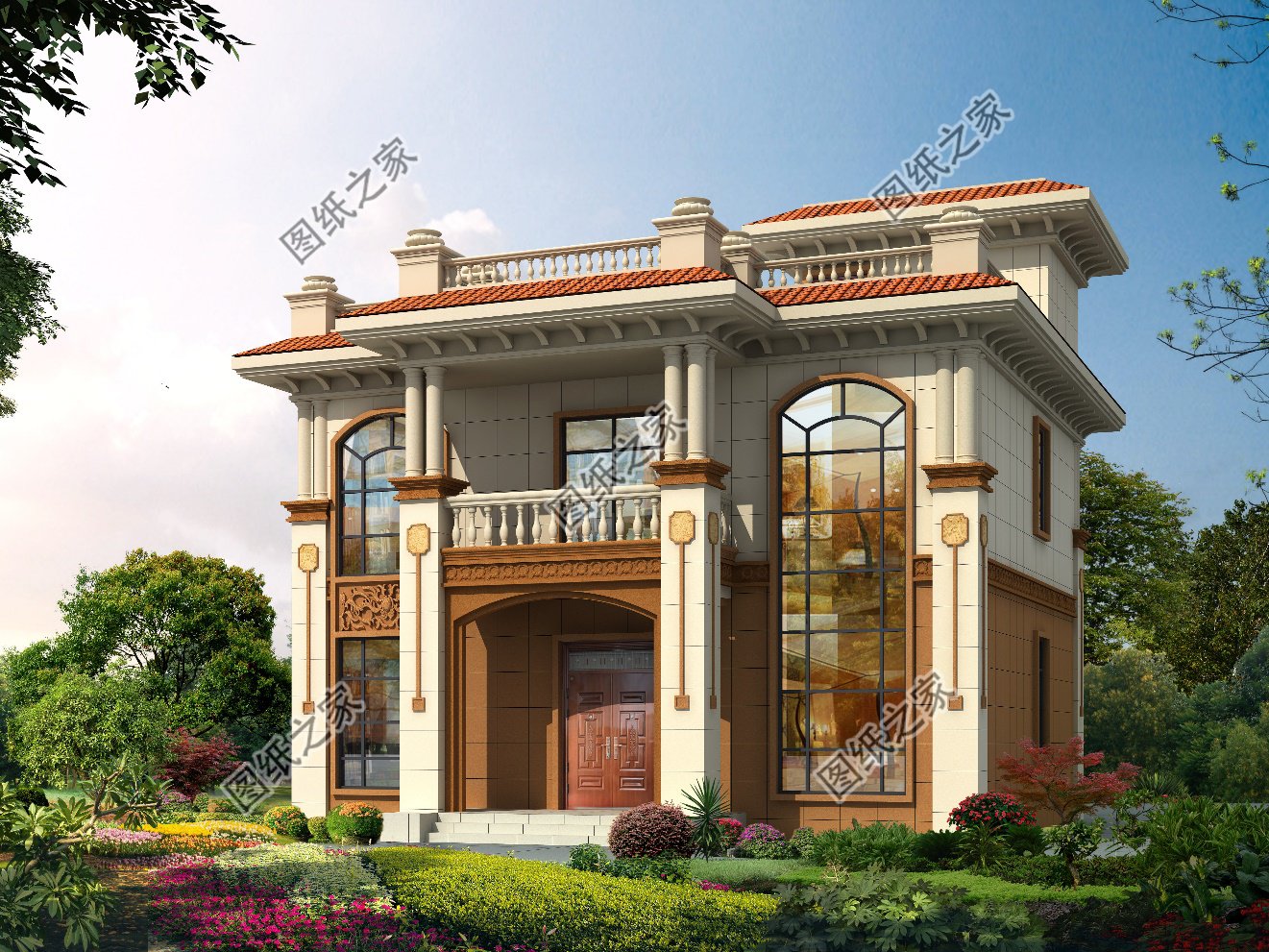 2024年建房熱門款圖紙，120平左右，總有一套是你的菜