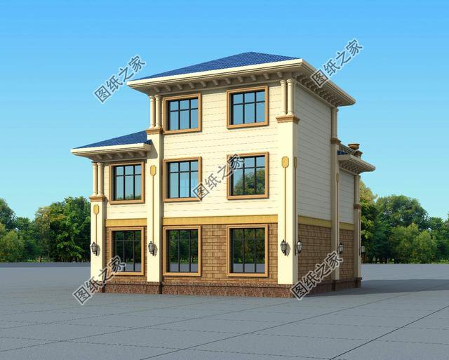 廣東農(nóng)村自建房圖，簡約大氣，想低調(diào)都不行