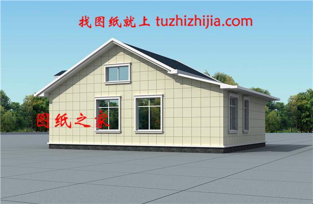 農(nóng)村自建房設(shè)計(jì)圖一層10萬(wàn)，給父母建養(yǎng)老房首選，好看不貴