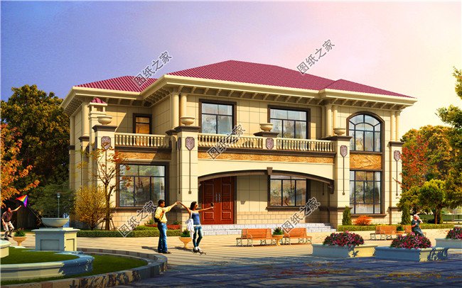 四套農(nóng)村30萬元二層小樓圖，大面積住宅用戶你們的福利來啦