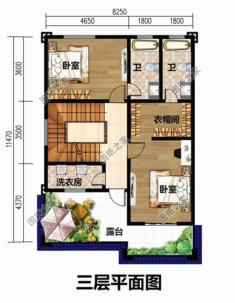 農(nóng)村90平米二層設(shè)計(jì)圖，小宅基地蓋起來(lái)照樣驚艷