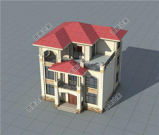 這三款三層豪華大氣歐式別墅，隨便村里蓋一棟，父母都為你自豪