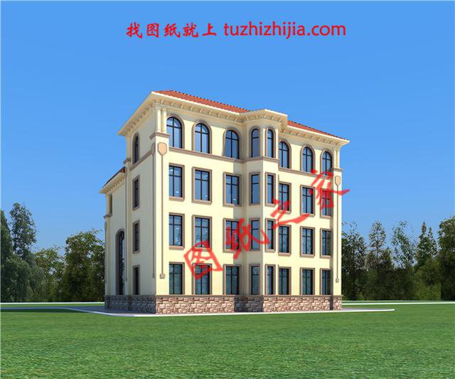 自建房16x12米設計圖紙，一層到四層都有，看的我都想建房了