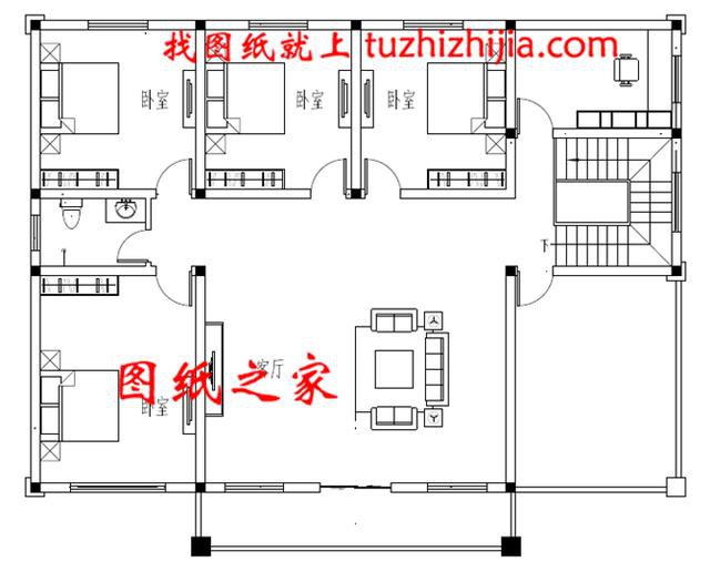 自建房16x12米設計圖紙，一層到四層都有，看的我都想建房了