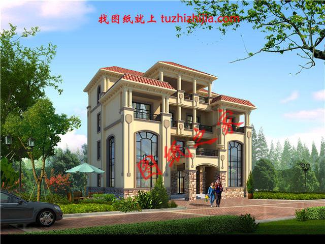 自建房16x12米設計圖紙，一層到四層都有，看的我都想建房了