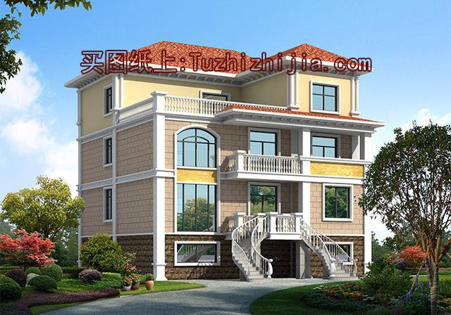 2024農(nóng)村新款別墅圖帶地下室，經(jīng)濟(jì)實(shí)用，你想要的層數(shù)都有