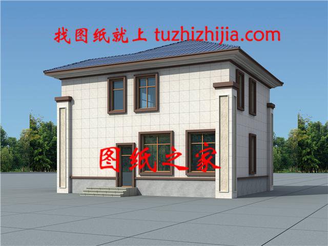 2024年新款農(nóng)村自建二層別墅圖，造價15萬，趁現(xiàn)在趕緊建