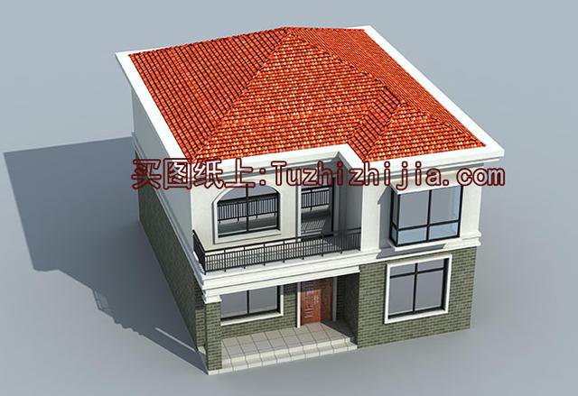 2024年新款農(nóng)村自建二層別墅圖，造價15萬，趁現(xiàn)在趕緊建