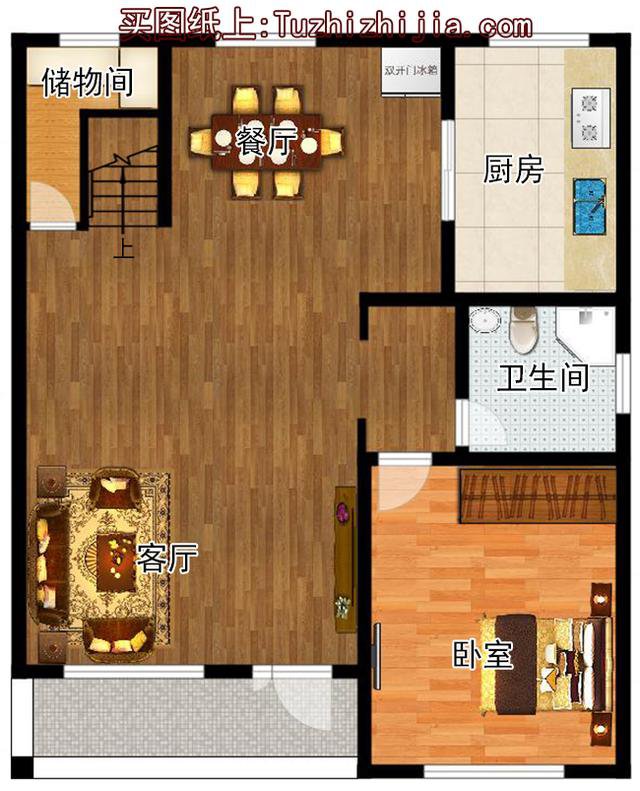 2024年新款農(nóng)村自建二層別墅圖，造價15萬，趁現(xiàn)在趕緊建