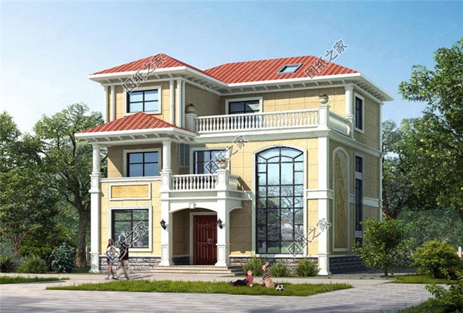 三層樓房設(shè)計圖農(nóng)村簡單大氣，家里人多的，可以這樣蓋