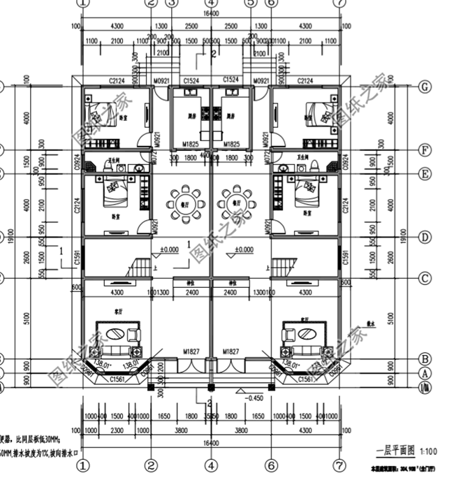 農(nóng)村雙拼自建房300平米，造價預算60萬左右，真值！