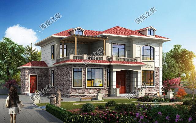 2024最新別墅外觀圖，簡(jiǎn)約又大氣時(shí)尚，超想擁有