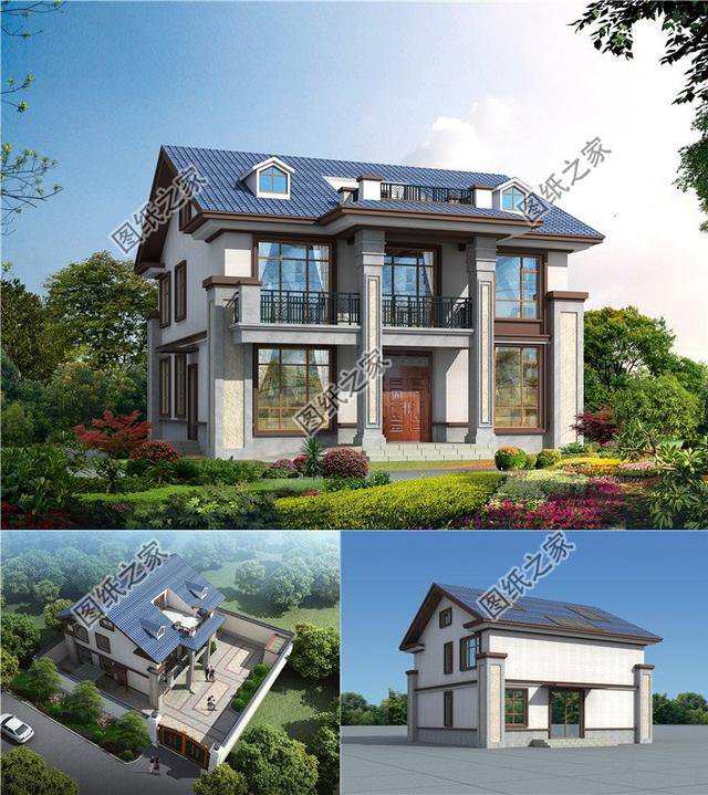 自建房二層12x14米設(shè)計圖，簡潔實用，回鄉(xiāng)建房就這樣建