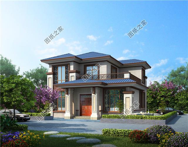 自建房二層12x14米設(shè)計圖，簡潔實用，回鄉(xiāng)建房就這樣建