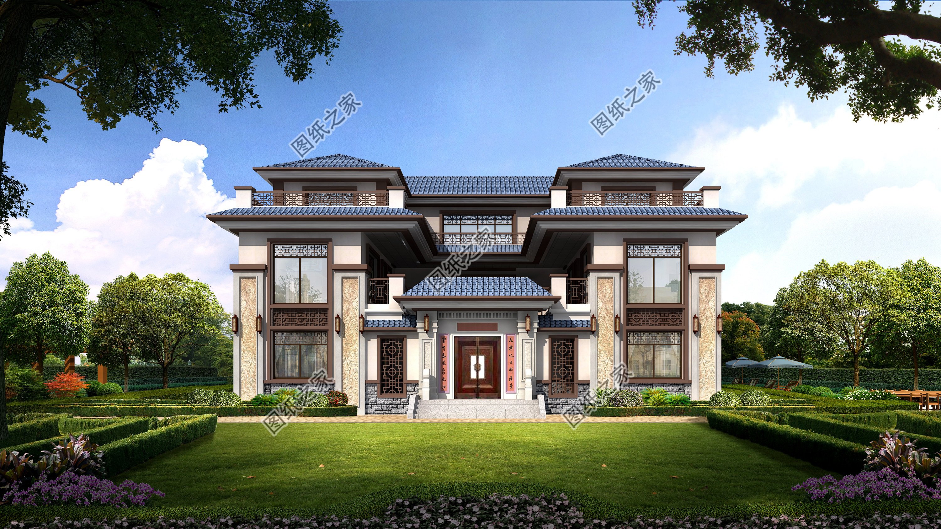 農(nóng)村最漂亮的三層別墅圖片，90后必看，美呆了