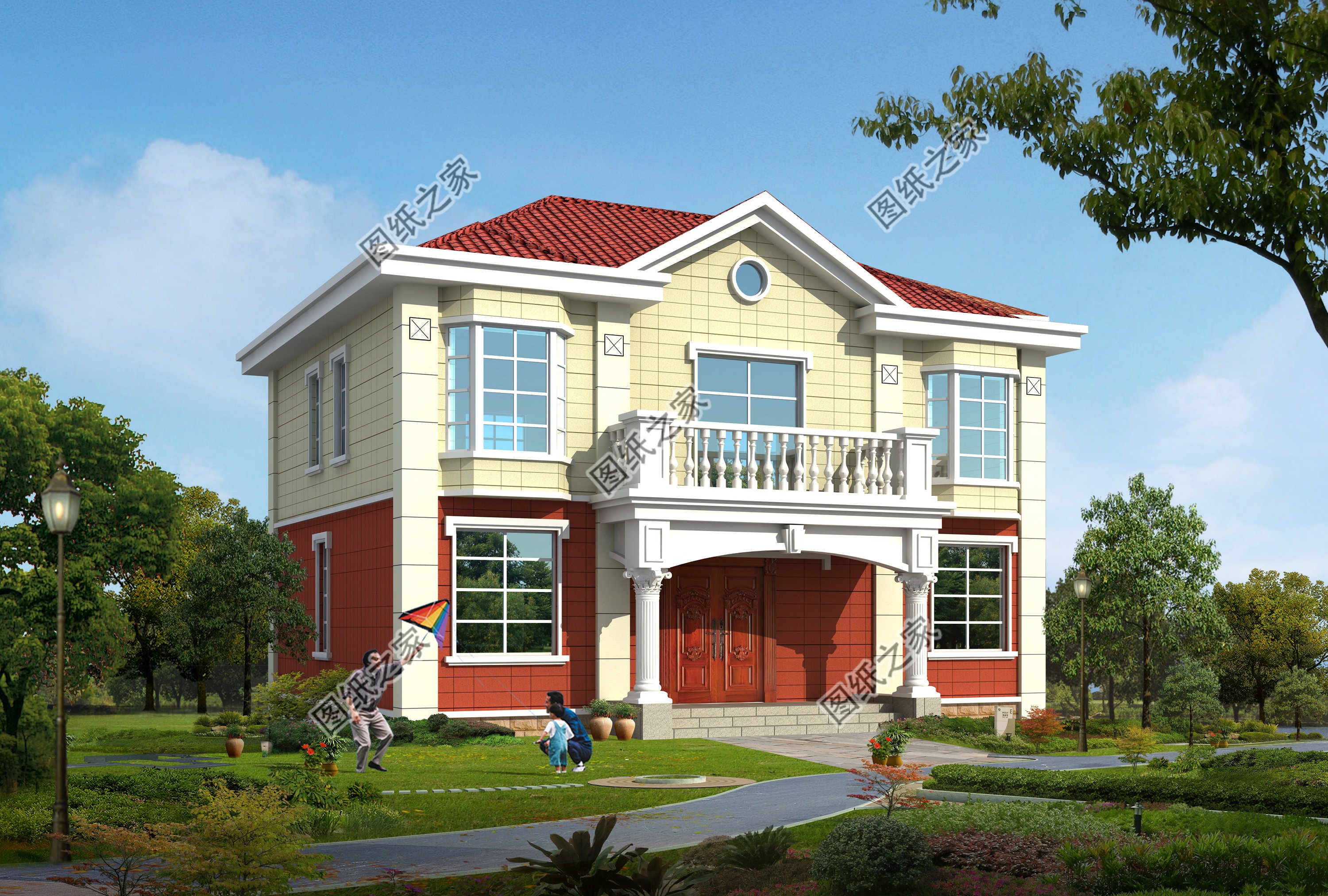 農(nóng)村最漂亮的三層別墅圖片，90后必看，美呆了