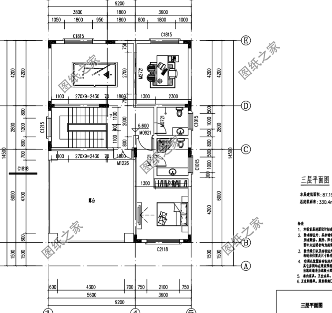 2024年新款三層別墅圖帶車(chē)庫(kù)，家人都喜歡第二款，鄰居卻看中了第一款
