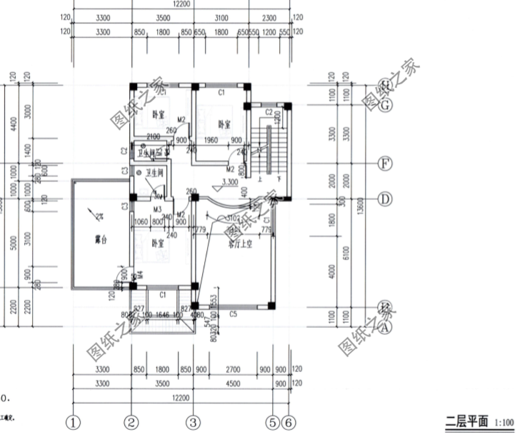 2024年新款三層別墅圖帶車(chē)庫(kù)，家人都喜歡第二款，鄰居卻看中了第一款