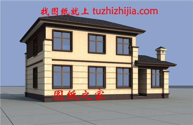 農(nóng)村最好的二層樓房圖，同學(xué)看了都羨慕