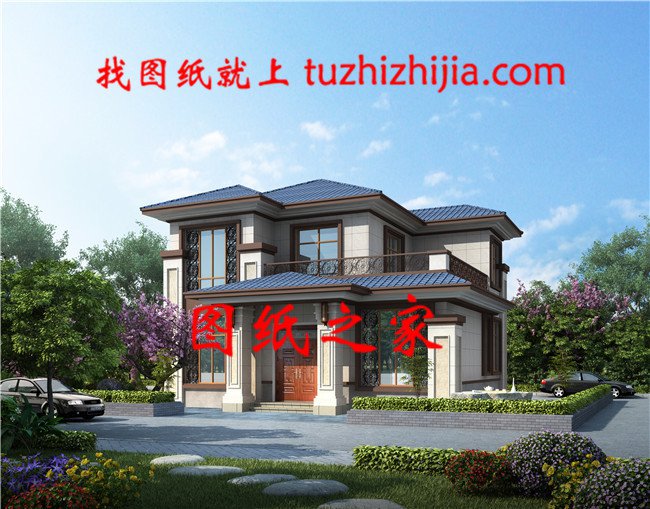 農(nóng)村最好的二層樓房圖，同學(xué)看了都羨慕