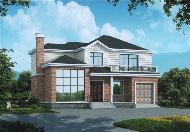 15×10農(nóng)村二層戶(hù)型圖，造價(jià)低性?xún)r(jià)比高，農(nóng)村建一棟未免太好看