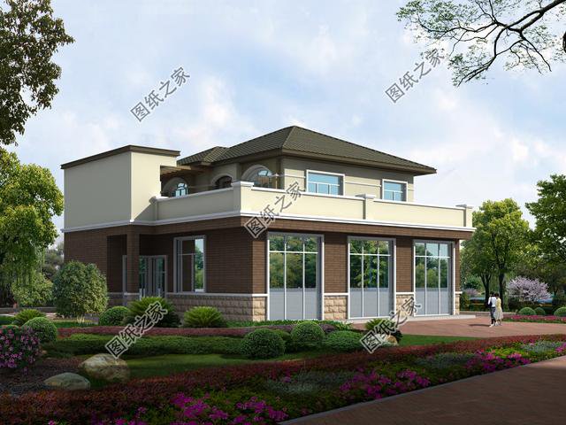 鄉(xiāng)村自建房屋設(shè)計(jì)圖，接地氣的二層小樓，全部送給你