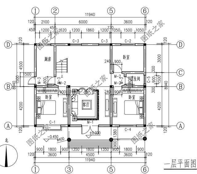 鄉(xiāng)村自建房屋設(shè)計(jì)圖，接地氣的二層小樓，全部送給你