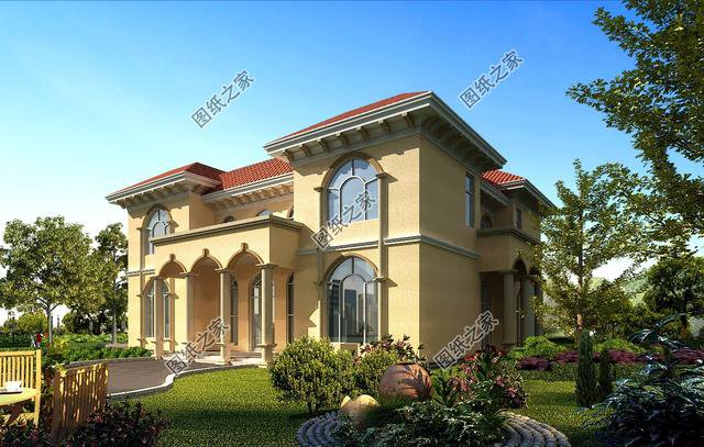 鄉(xiāng)村自建房屋設(shè)計(jì)圖，接地氣的二層小樓，全部送給你