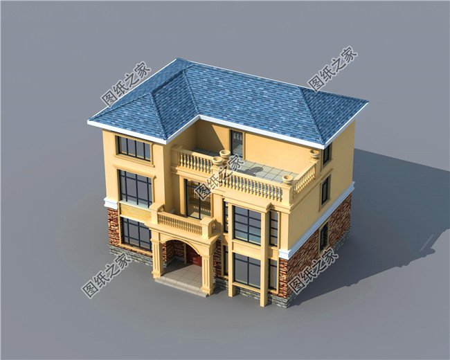 農(nóng)村占地100平米三層自建房設(shè)計(jì)圖，造價(jià)25-30萬，小而精的戶型你值得擁有！