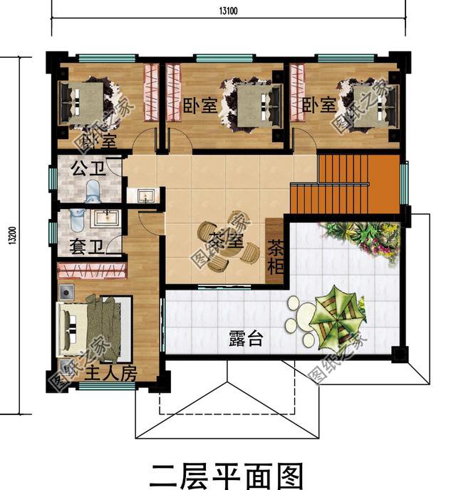 農(nóng)村20萬(wàn)左右自建房設(shè)計(jì)圖二層，農(nóng)村有地的收藏了去蓋