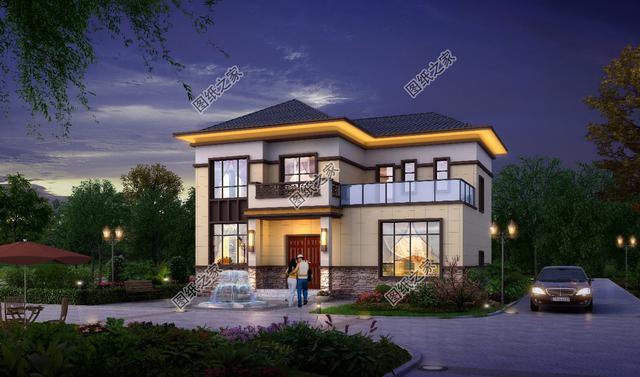 農(nóng)村20萬(wàn)左右自建房設(shè)計(jì)圖二層，農(nóng)村有地的收藏了去蓋