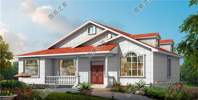 180平米農(nóng)村自建房設(shè)計(jì)圖，外觀精美，絕對(duì)是值得建的房子