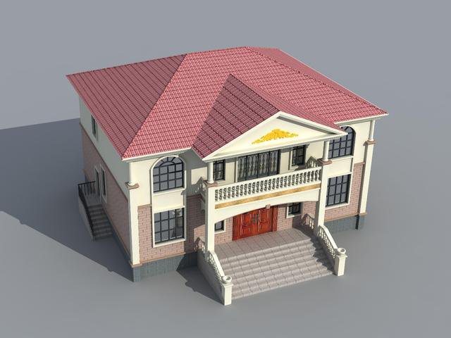 180平米農(nóng)村自建房設(shè)計(jì)圖，外觀精美，絕對(duì)是值得建的房子