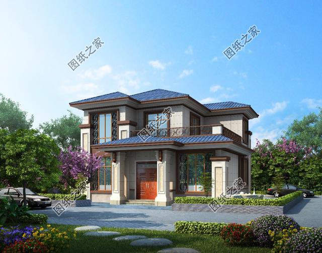 180平米農(nóng)村自建房設(shè)計(jì)圖，外觀精美，絕對(duì)是值得建的房子