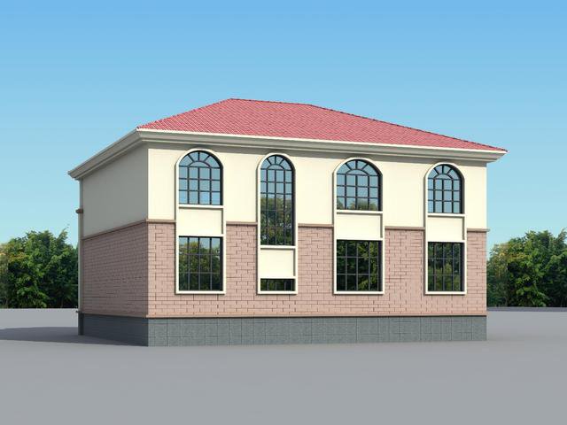 180平米農(nóng)村自建房設(shè)計(jì)圖，外觀精美，絕對(duì)是值得建的房子