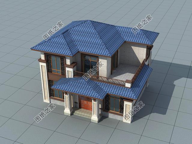 180平米農(nóng)村自建房設(shè)計(jì)圖，外觀精美，絕對(duì)是值得建的房子