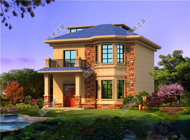 三套漂亮農(nóng)村二層二間新款式設(shè)計(jì)圖，讓很多農(nóng)村人為此瘋狂